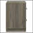 Edmondson Grey Oak 2-drawer Nightstand