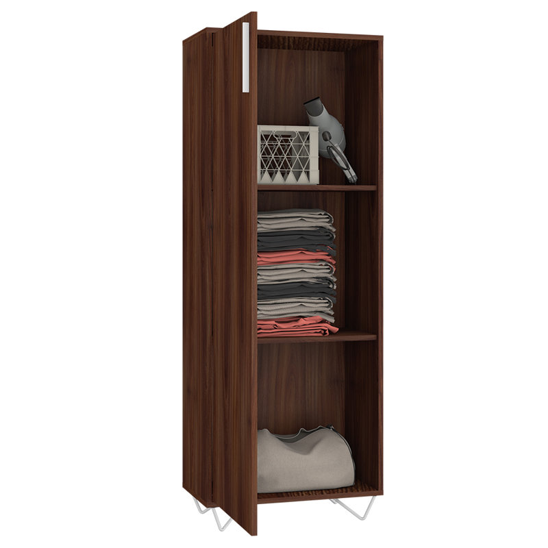 Saro 1 -Door 3 -Shelf, Oak