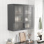 Armoire de rangement murale de style rétro