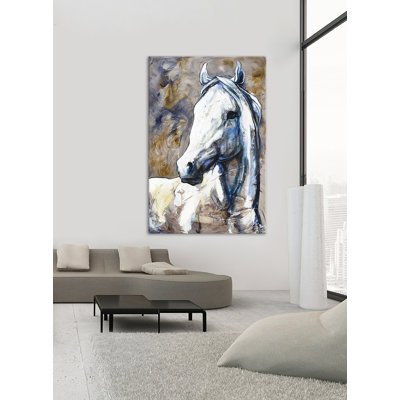 « lily of the valley », reproduction sur toile tendue