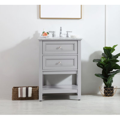 Ensemble de meuble-lavabo simple 24 po Bonsai