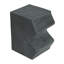 Table d'appoint MGO, ensemble de 2 tables d'appoint rectangulaires d'extérieur, tabourets de jardin décoratifs pour l'extérieur et table d'appoint