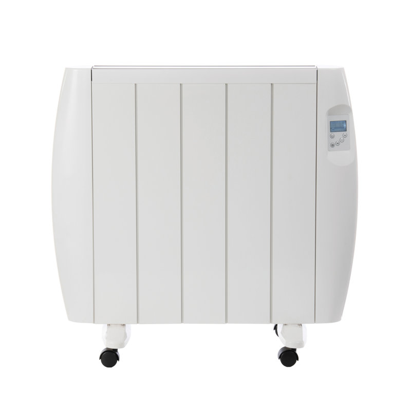 Daewoo 1500 Watt Electric Radiator Space Heater with Adjustable Thermostat and with Digital Display