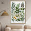 Impression de broderie florale sur toile à treillis filetée par Art Remedy-116126488-116126477