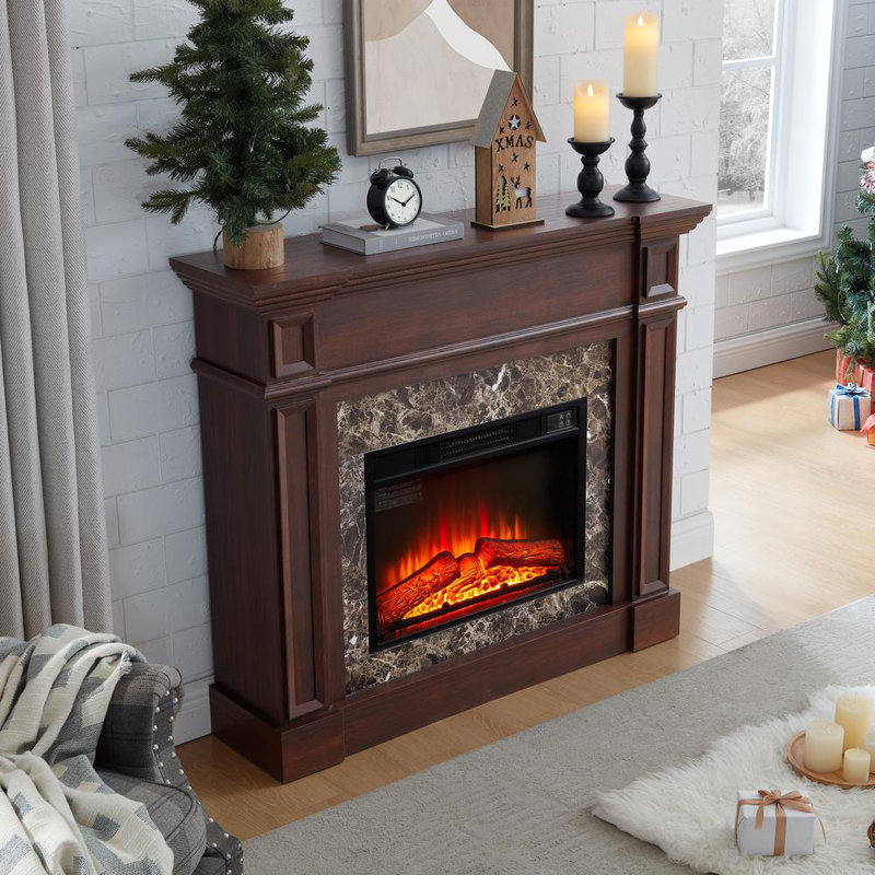 Compact And Space Saving Design Mantel