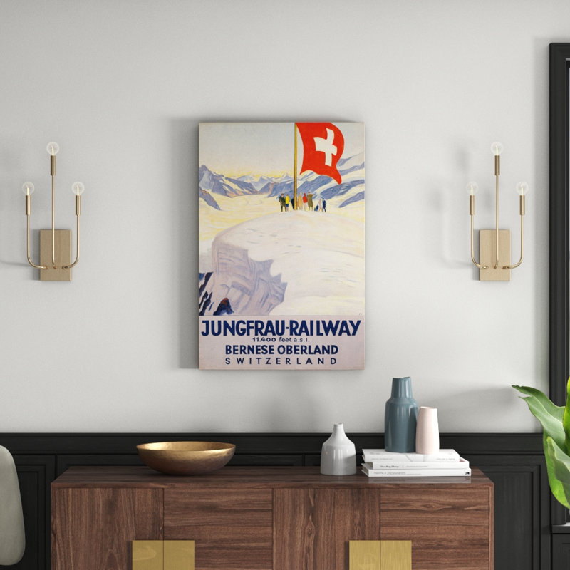 No Frame Print on Canvas, 91cm H x 61cm W