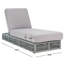 Gillian Steel and Rope Chaise Lounger-2088489637