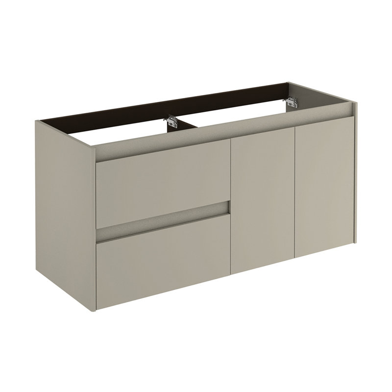 Ambra 47'' W Single Bathroom Vanity Base, Matte Sand