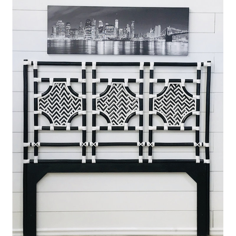 Zavier Wicker Open-Frame Headboard