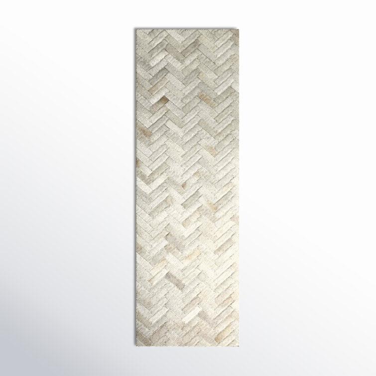Marsha Handmade Cream Area Rug
