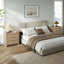 Ashvir Rattan 3-Drawer Nightstand With Built-In Outlets-421711027