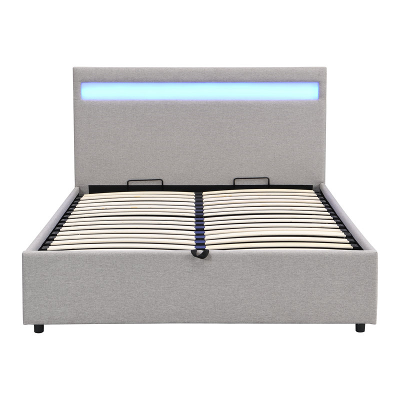 Mercutio Upholstered Ottoman Storage Bed, Small Double (4')