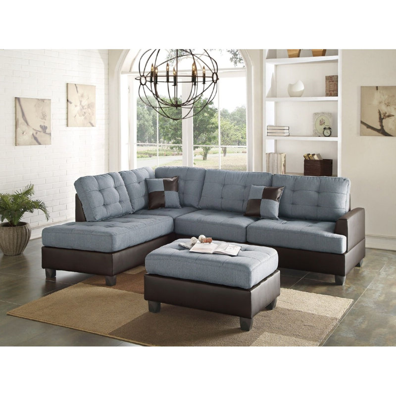 Canapé modulaire moderne 3 pièces Modern
