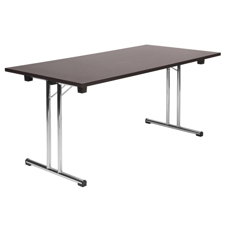 Hopkinton 80cm Rectangular Folding Table, Wenge