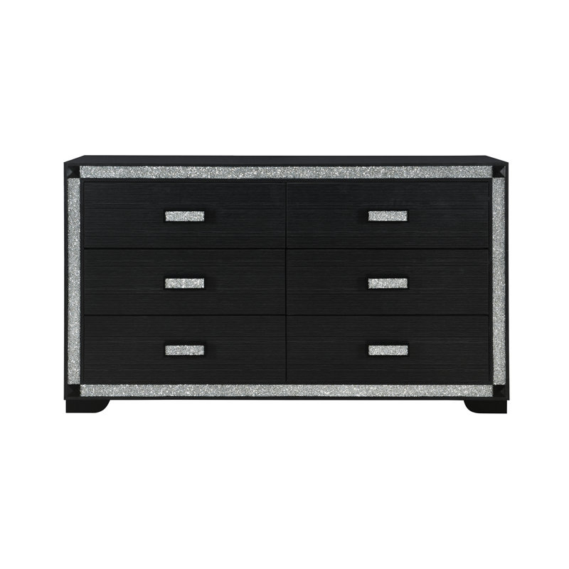 Commode Soulmarie, Gris anthracite