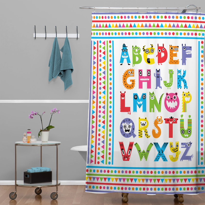 Andi Bird Modern Shower Curtain