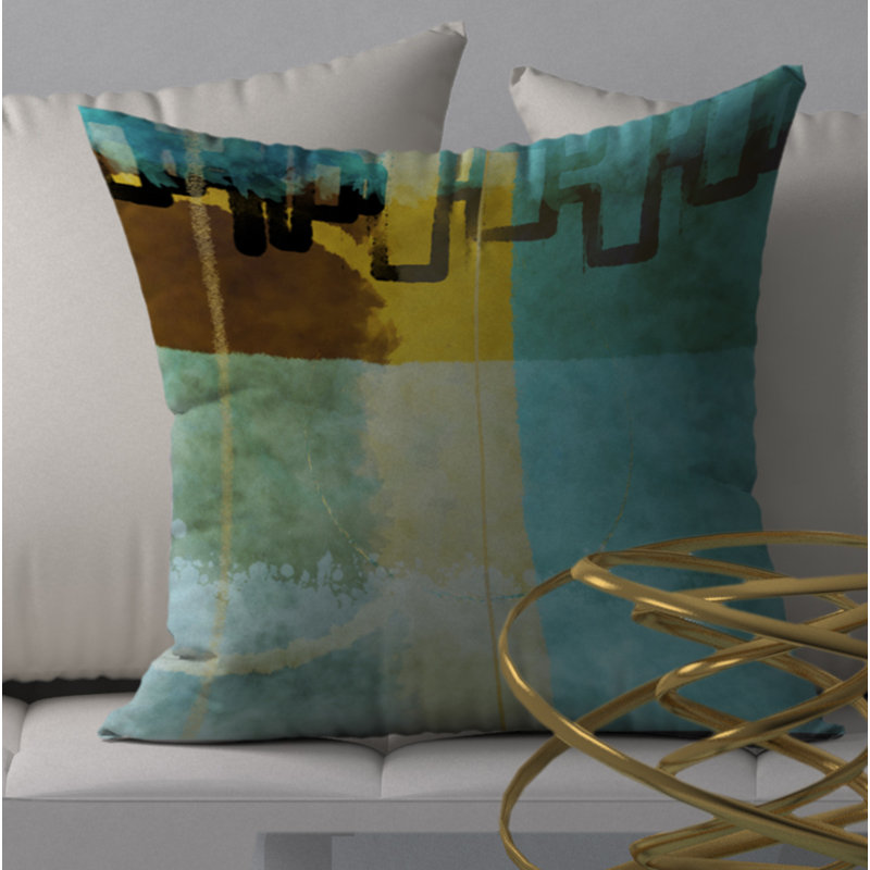 Housse de coussin carrée sans allumettes, 24" X 24"