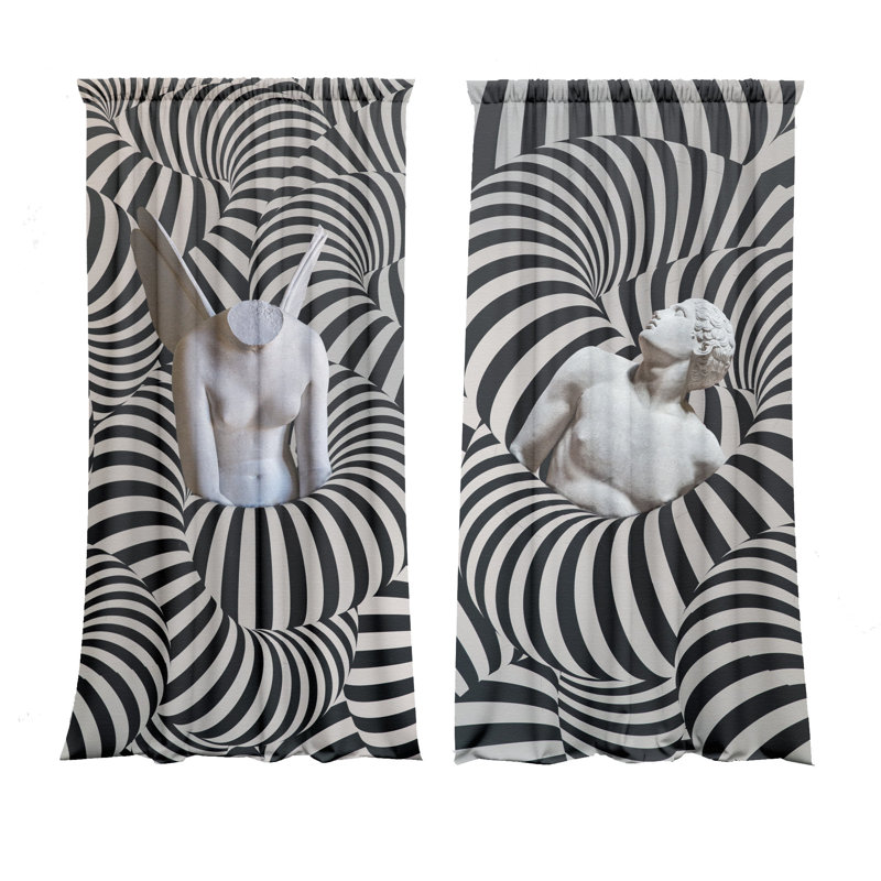Velvet Blackout Curtain Panel Pair, 148cm Width x 300cm Drop