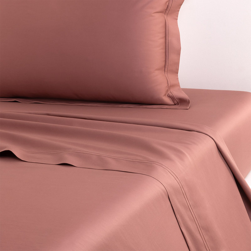 Triomphe Flat Sheet, Santal, King Flat Sheet