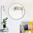Modern Round Framed Wall Mounted Mirror-17459353-24520699
