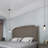 1-light Clear Mini Sphere Pendant Light Transparent Creative Globe Pendant Light