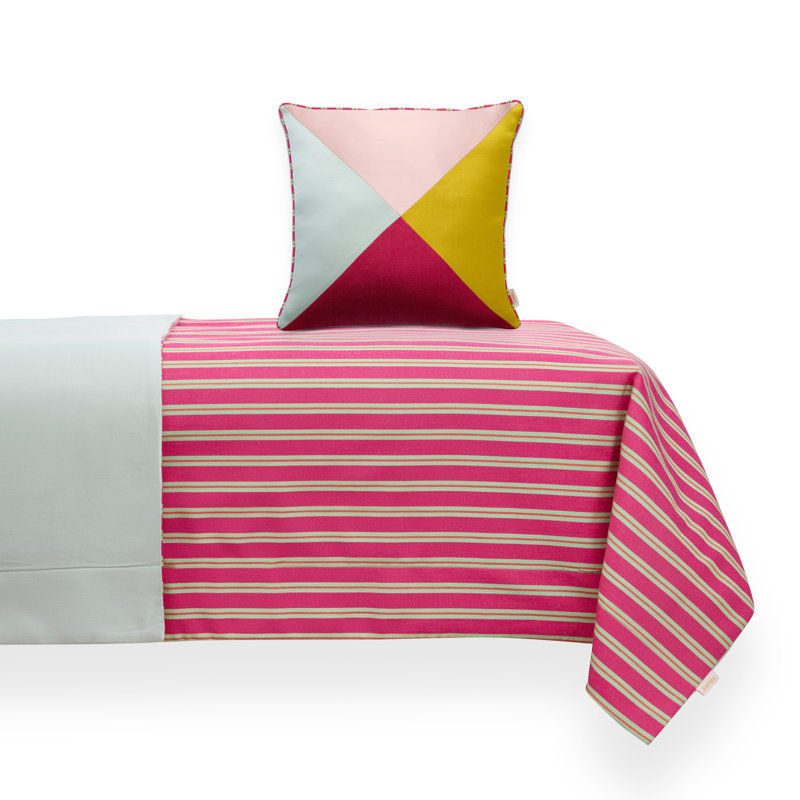 Pink Bedspread Runner