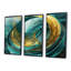 Nylah - ensemble de reproductions d'art mural Waves-108313654-108313651