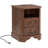 Loiret 2-Drawer Manufactured Wood Nightstand with Built-In Charging Station -1834474837