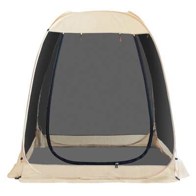 Screen House Tent Pop-Up, Portable Screen Room Canopy Instant Screen Tent with Carry Bag