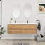 Ensemble de meuble-lavabo mural 72 po Babajide
