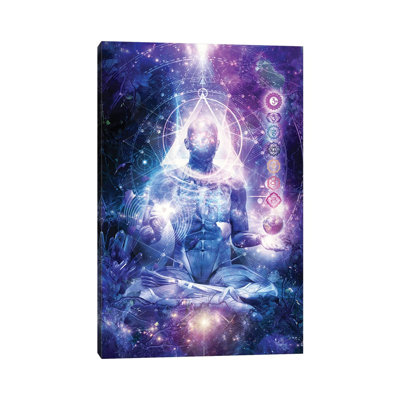 Mind Of Light by Cameron Grey - Wrapped Canvas Print