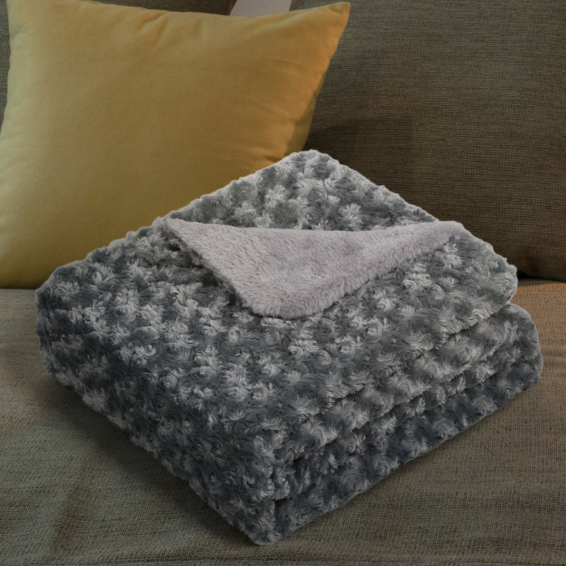 Couverture, 40 po x 60 po, Gris