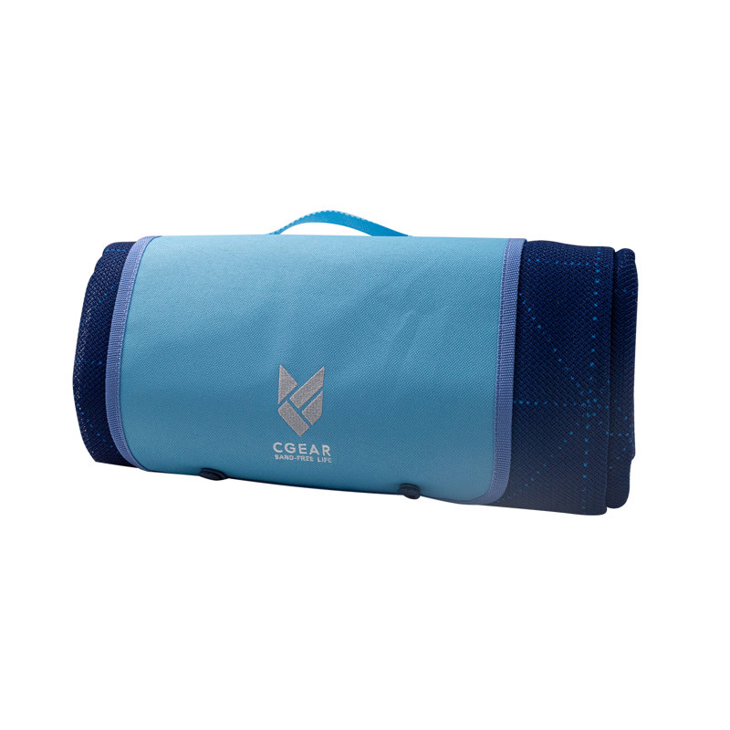 Tapis de plage pour l'extérieur sans sable Sandlite, M | 5,1 pi x 6,6 pi