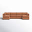 Canapé modulaire rembourré 146,5 po Winfree-1503913933