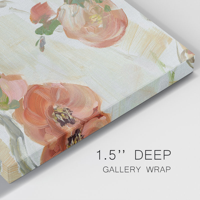 «Bluebird Spring Day II», ensemble de 3 toiles tendues, H 18 po x l 36 po x P 1 po
