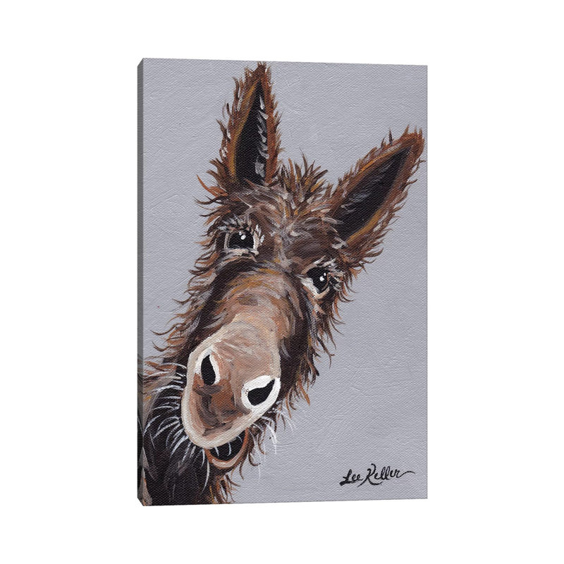 Rufus The Donkey - Wrapped Canvas Print, 66.04 cm H x 45.72 cm W x 1.91 cm D
