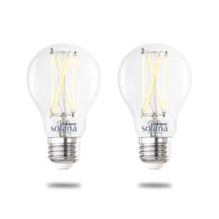 8 watts (équivalent à 60 watts), del A19, éclairage à intensité variable, ampoule blanche à intensité variable de 60 w/médium (standard) (Ensemble de 2)