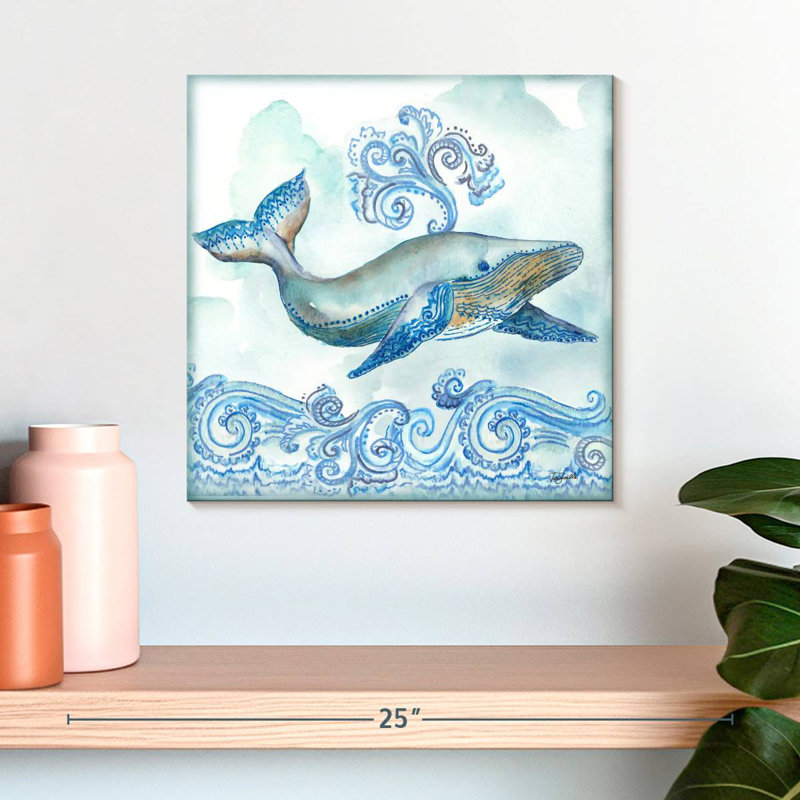Brampt Boho Shells - Whale, 16" H x 16" W