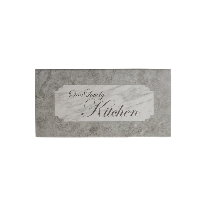 Notre charmant tapis de cuisine anti-fatigue