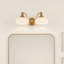 Éclairage pour salle de bain 2 lumières avec abat-jour en céramique blanc éclatant-1456659203-1458298103-1497982115