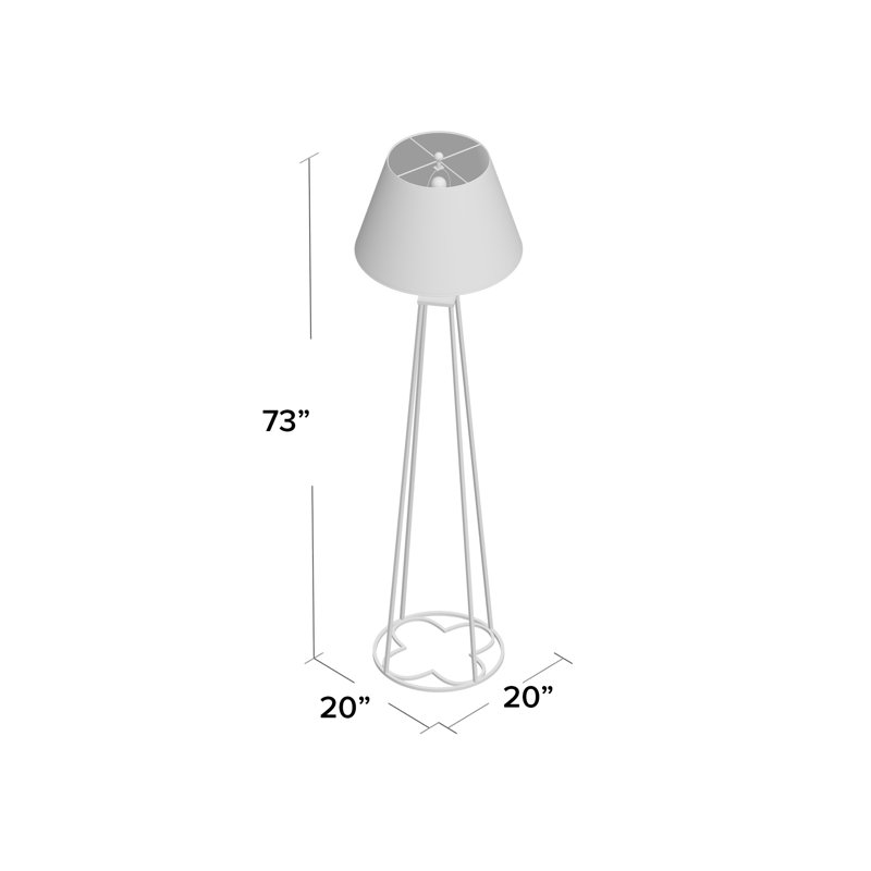 Lampe sur pied 73 po Howard