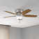 52" Kenbridge 5 - Blade Flush Mount Ceiling Fan with Pull Chain and Light Kit Included