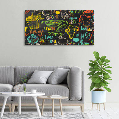 Thai Food - Wrapped Canvas Print