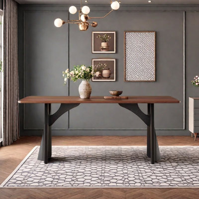 Durable Simple Elegant Rectangular Dining Table