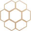 Médaillon de plafond en bois Florin-63411883-63411863