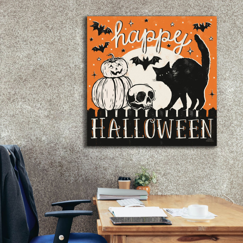 Art mural sur toile Hocus Pocus 4 'par Laura Marshall, 37 po x 37 po