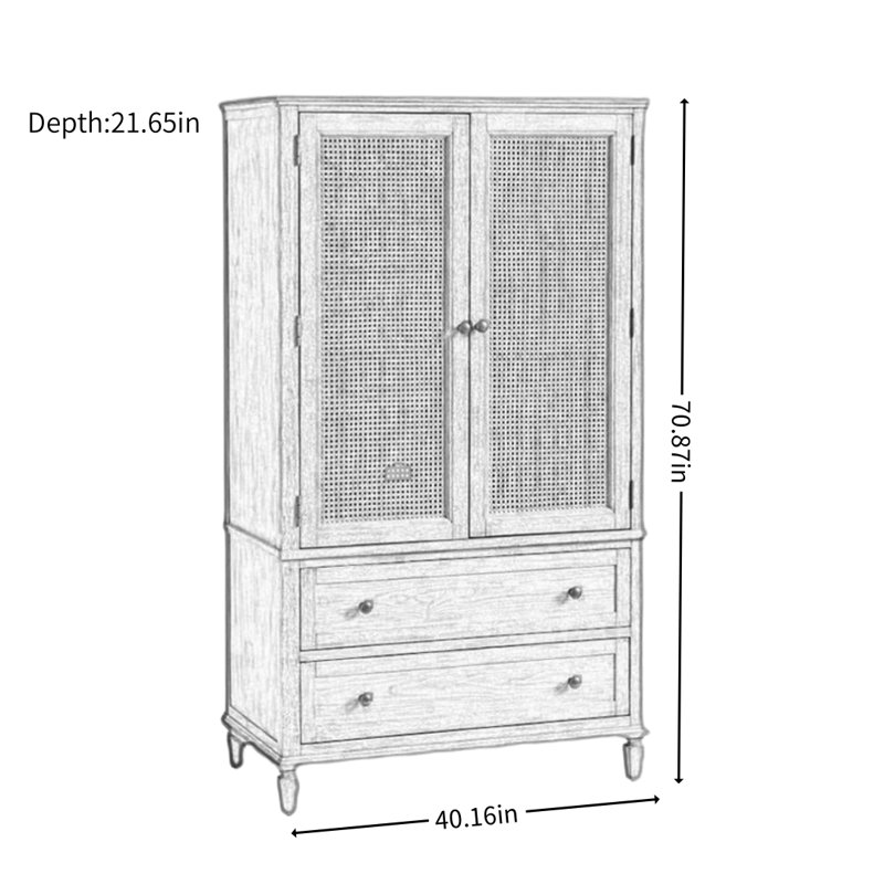 Armoire American Country