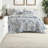 Luxury 3-piece Cotton Bedding Sets, King Size, Botanical Print, Ideal For Home Comfort