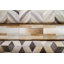 Natural Hide Cowhide Geometric Area Rug-25307028
