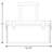 Glayse 4 - Light Dimmable Lantern Square / Rectangle Chandelier-26209969